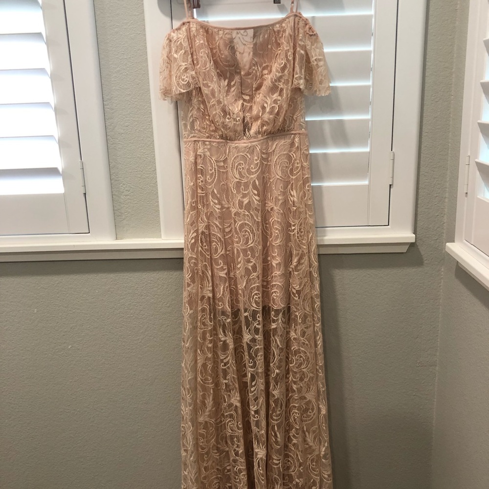 Bebe lace maxi dress - Picture 1 of 3